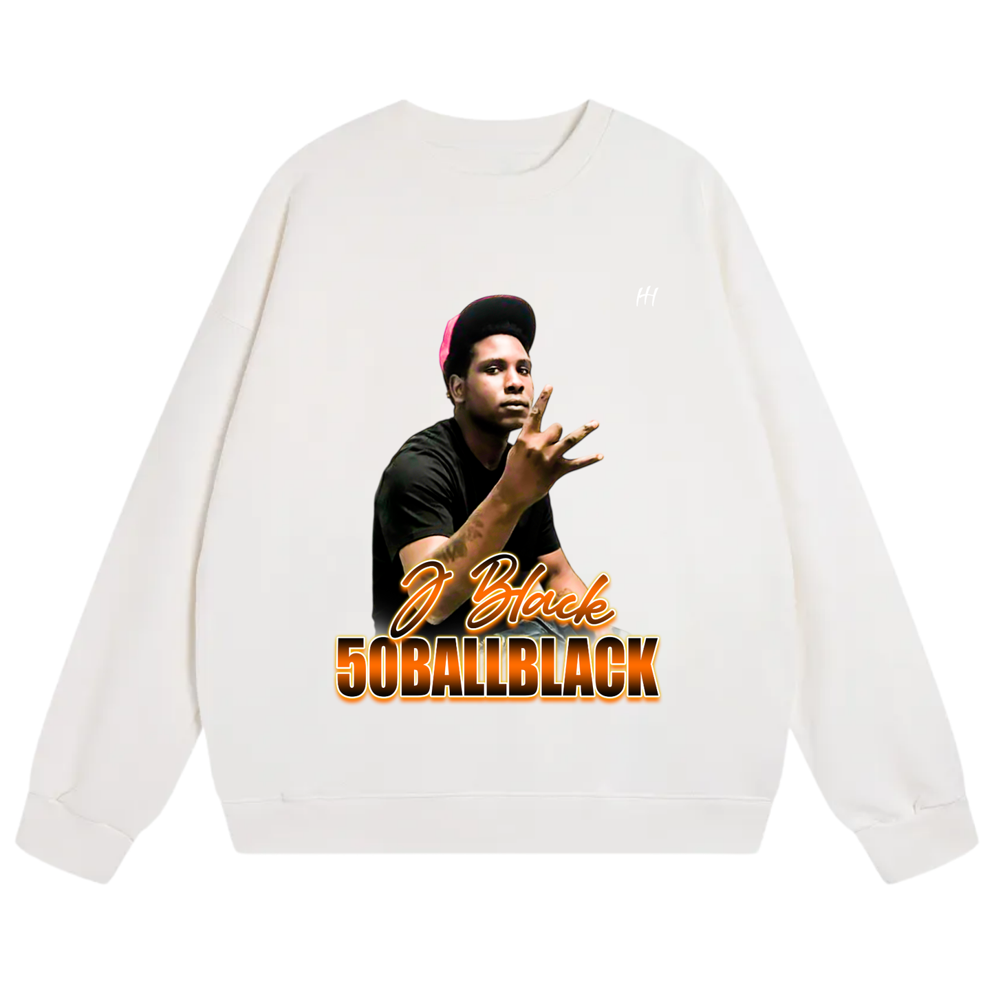 J Black Heavyweight Crewneck Sweatshirt