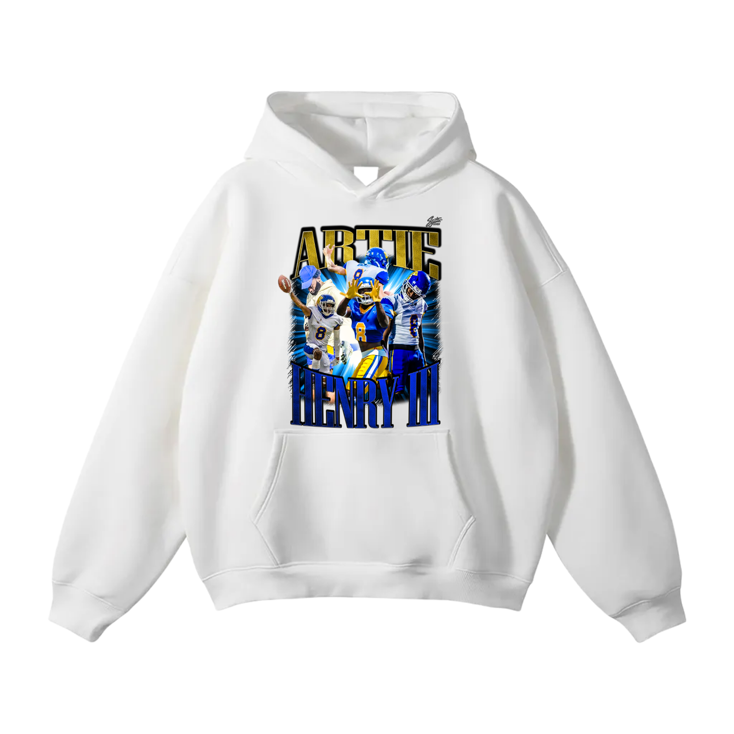 Artie Henry III Oversize Fleeced Hoodie