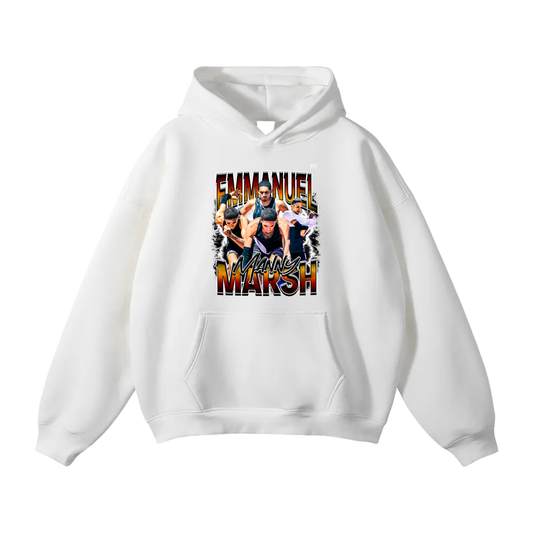 Emmanuel Marsh Oversize Fleeced Hoodie