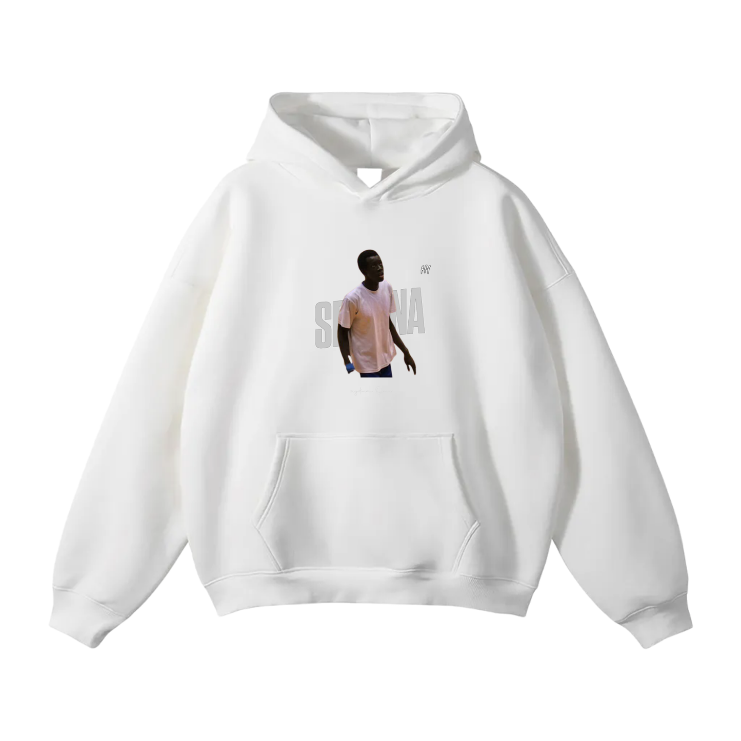 Seydina Omar Oversize Fleeced Hoodie
