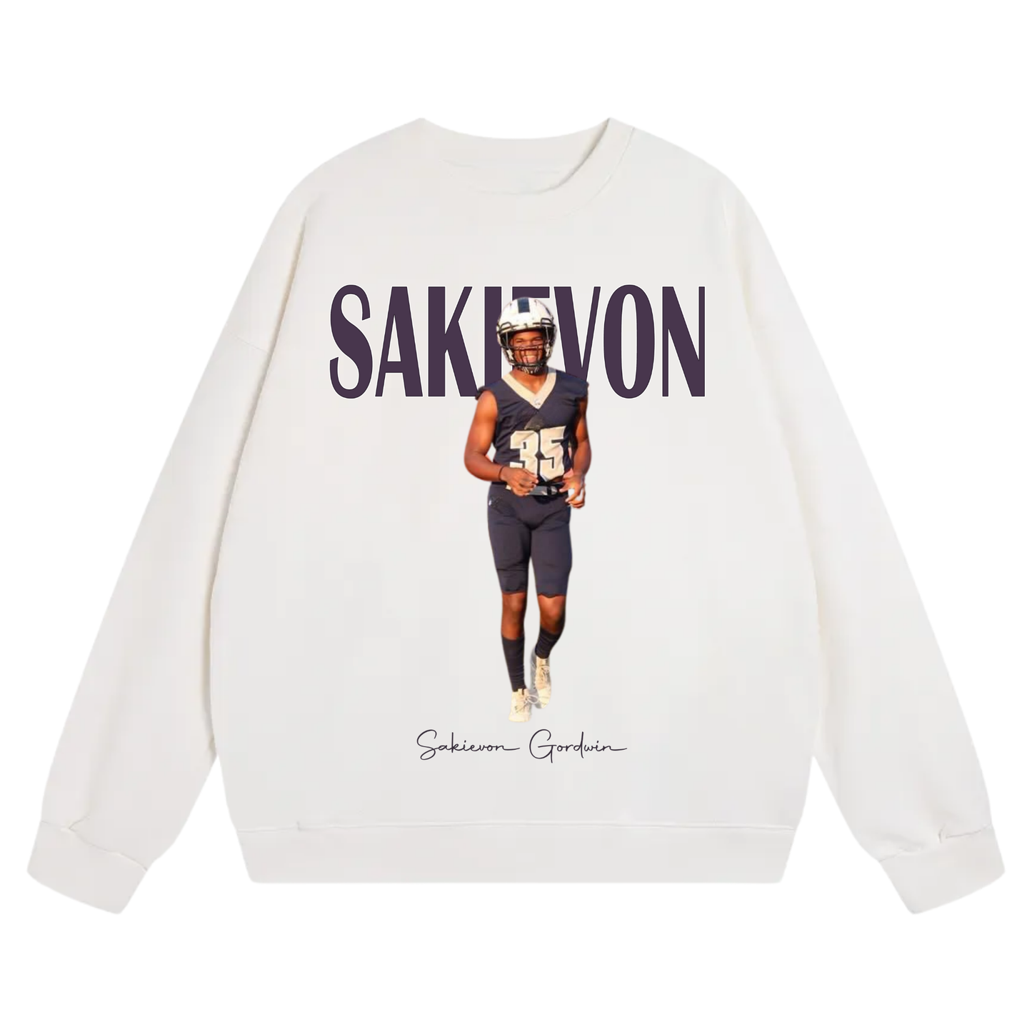 Sakievon Gordwin Heavyweight Crewneck Sweatshirt