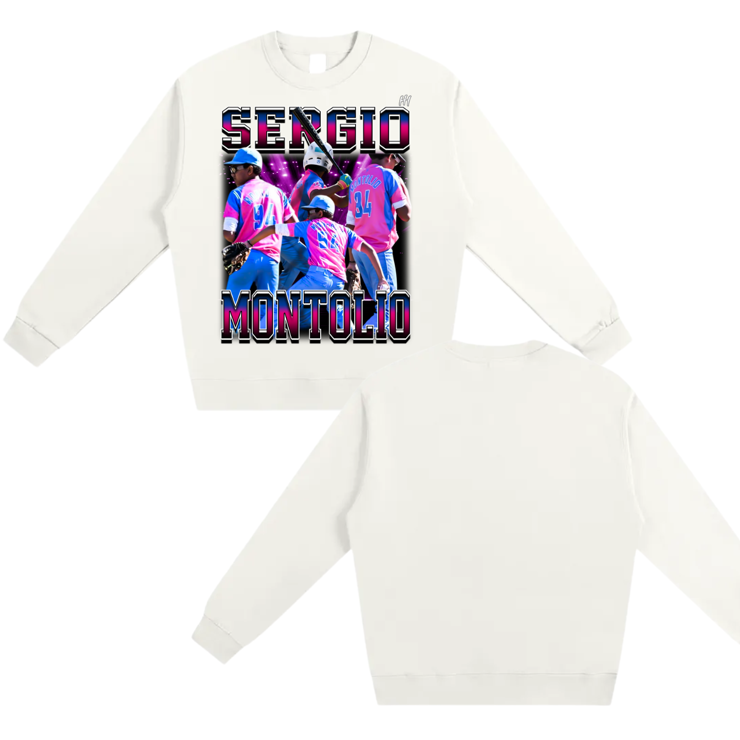 Sergio  Montolio Heavyweight Crewneck Sweatshirt
