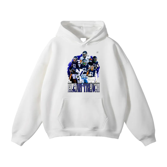 Elijah Trench Oversize Fleeced Hoodie