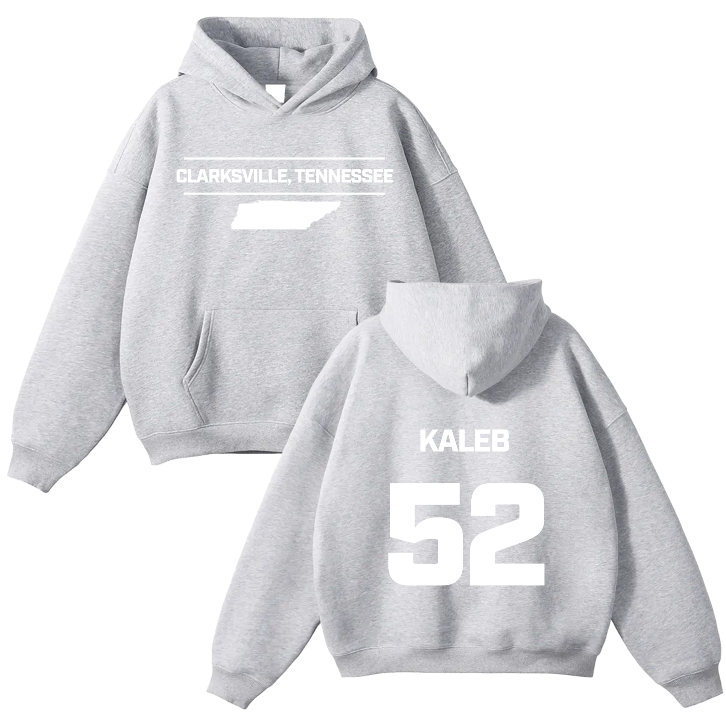 Kaleb Wilcox Oversize Fleeced Hoodie