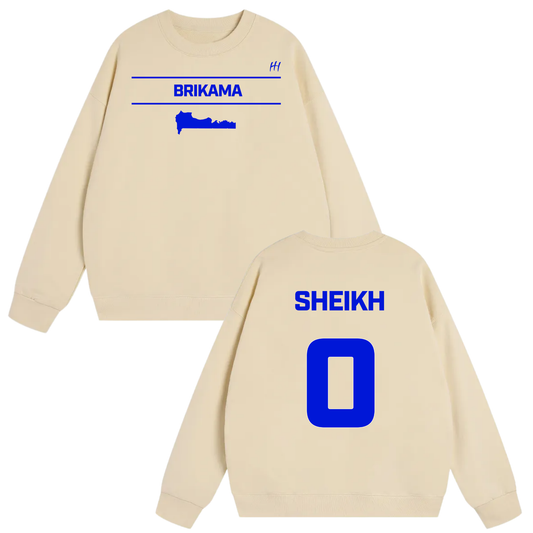 Sheikh Maline Manka Heavyweight Crewneck Sweatshirt