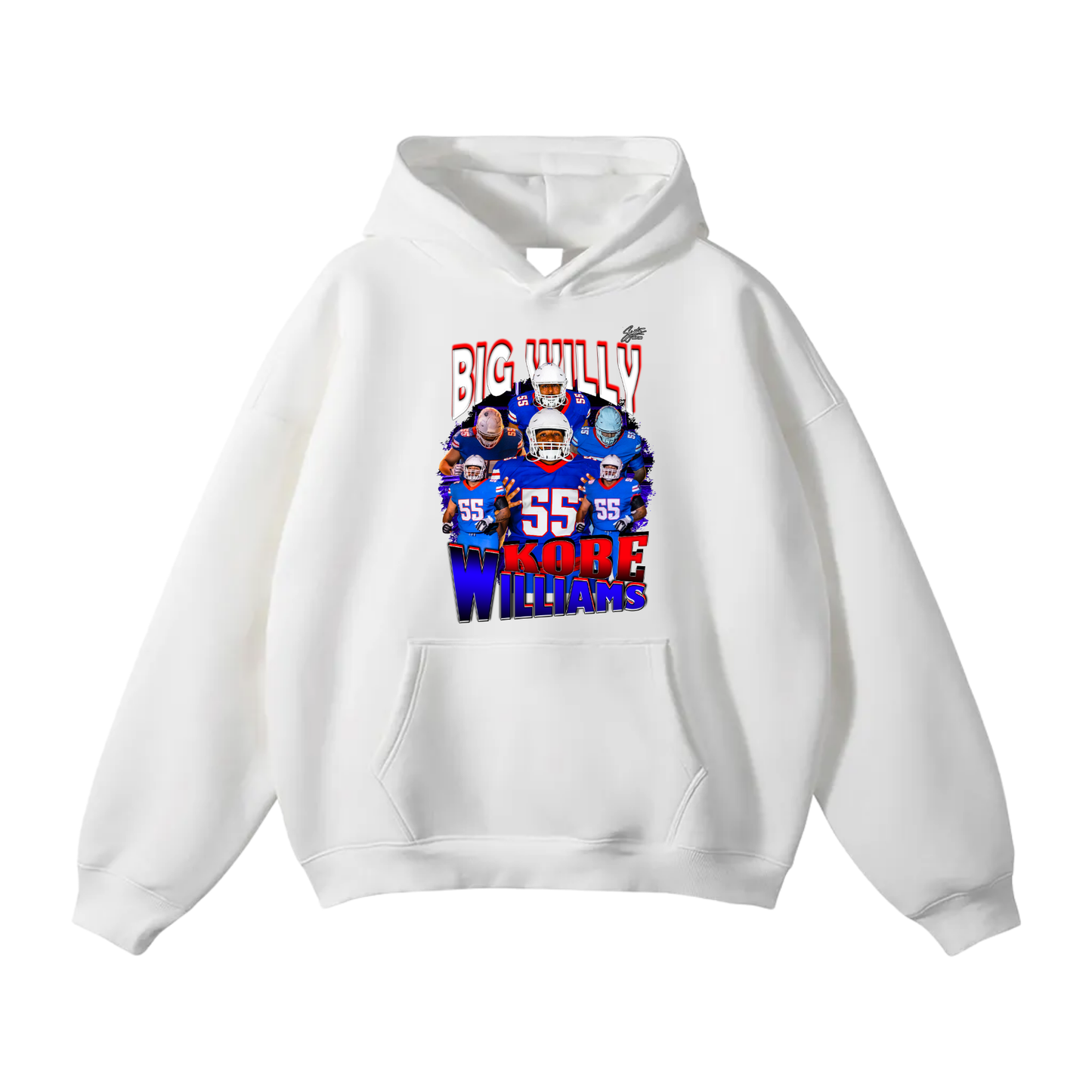 Kobe Williams Oversize Fleeced Hoodie