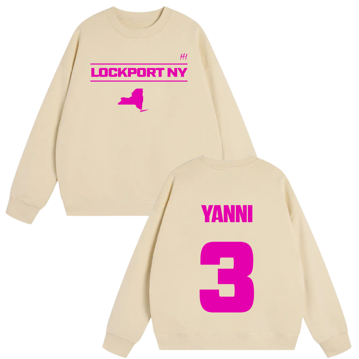 Iyanna king Heavyweight Crewneck Sweatshirt