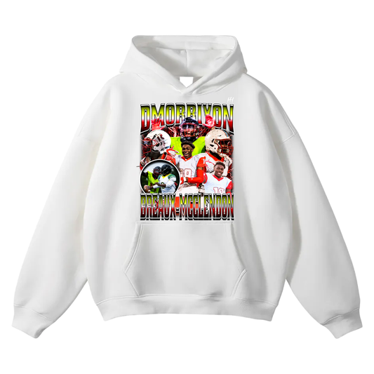Dmorriyon Breaux-McClendon Oversize Fleeced Hoodie