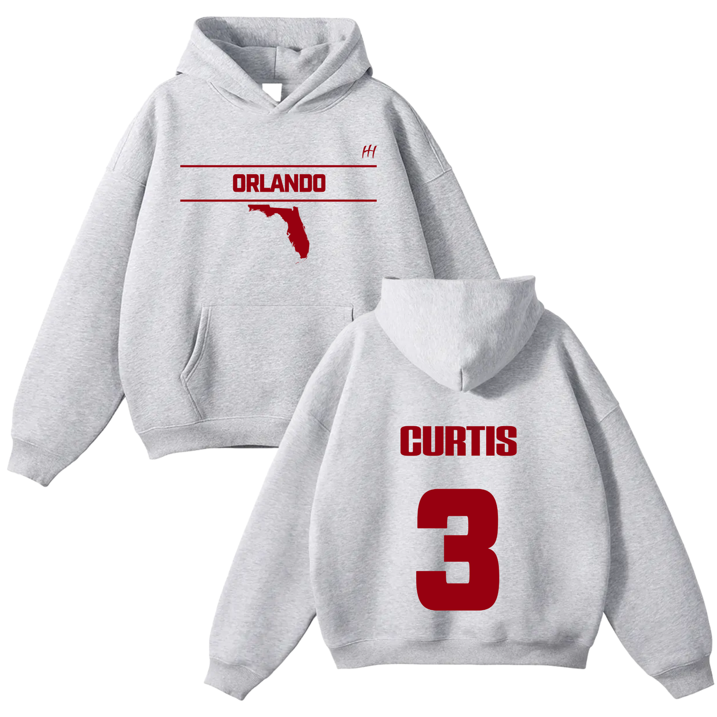 Curtis Kimmons Jr Oversize Fleeced Hoodie