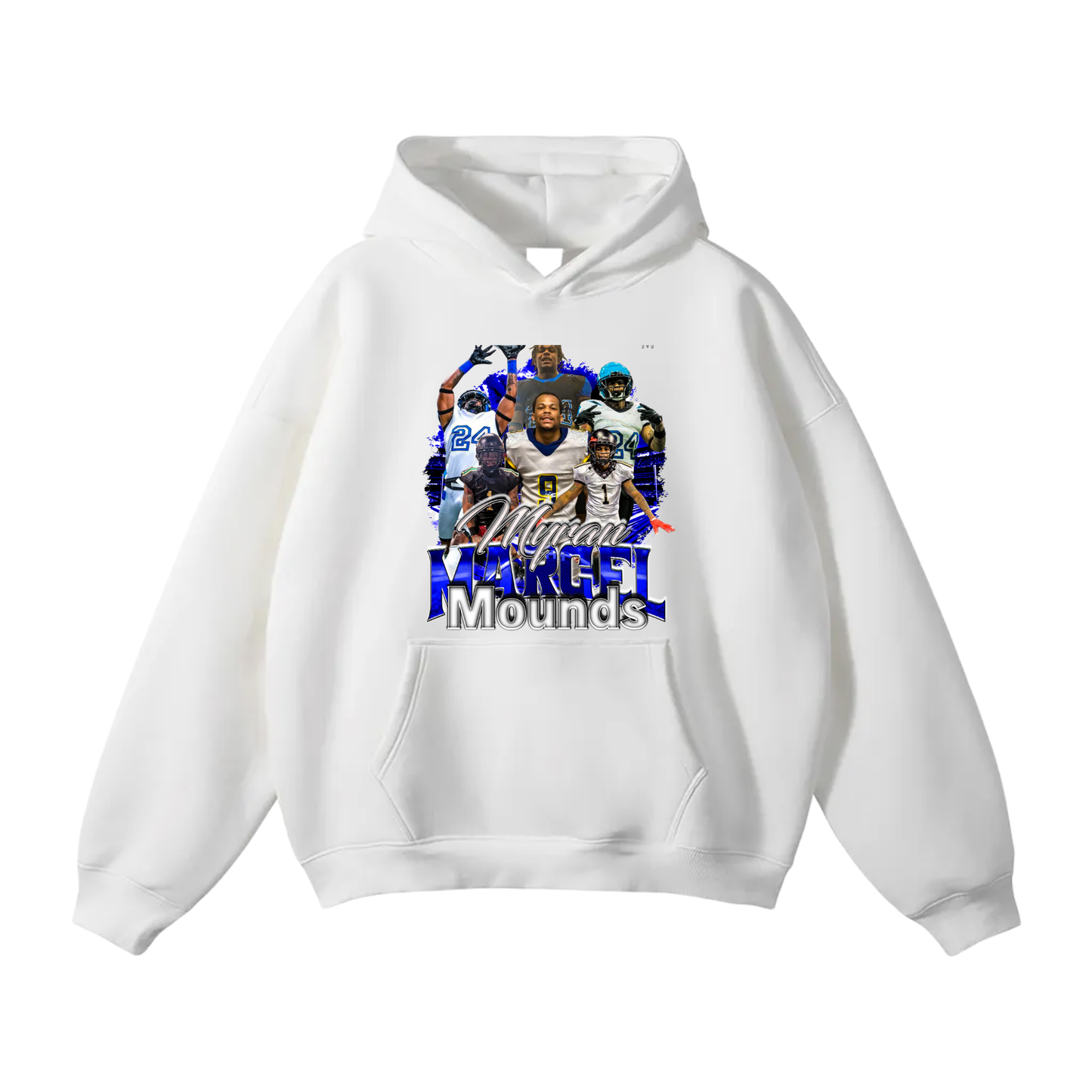 Myran Marcel Mounds Oversize Fleeced Hoodie