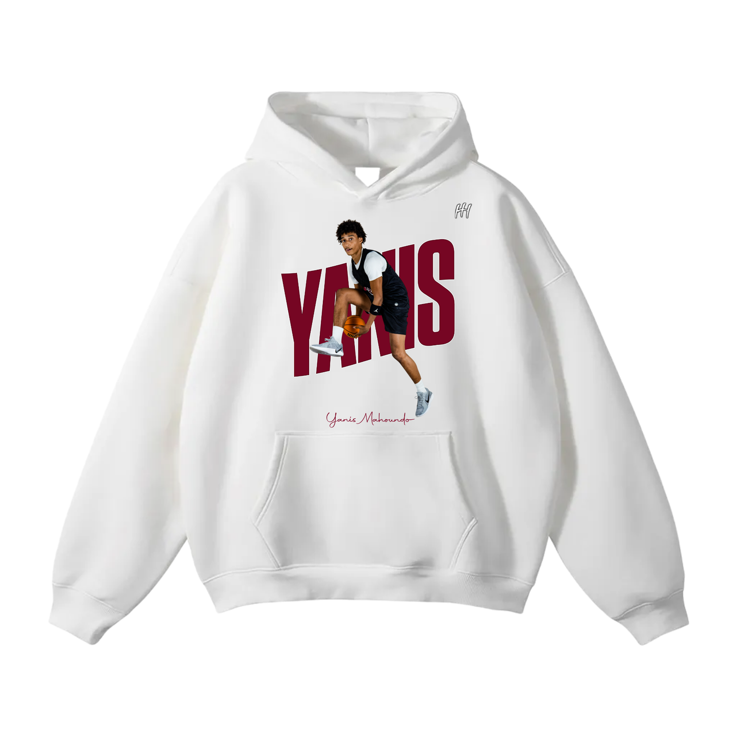 Yanis Mahoundo Oversize Fleeced Hoodie