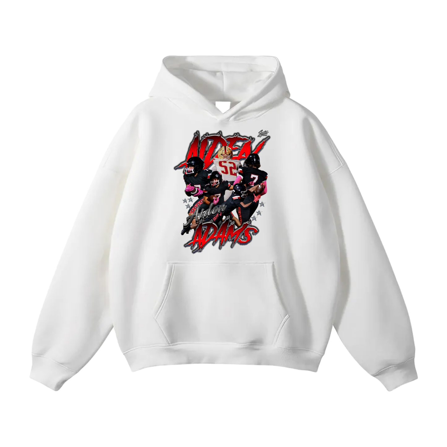 Aiden Adams Oversize Fleeced Hoodie