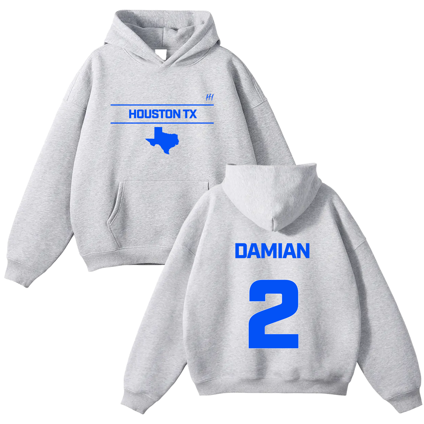 Damian Watson Oversize Fleeced Hoodie