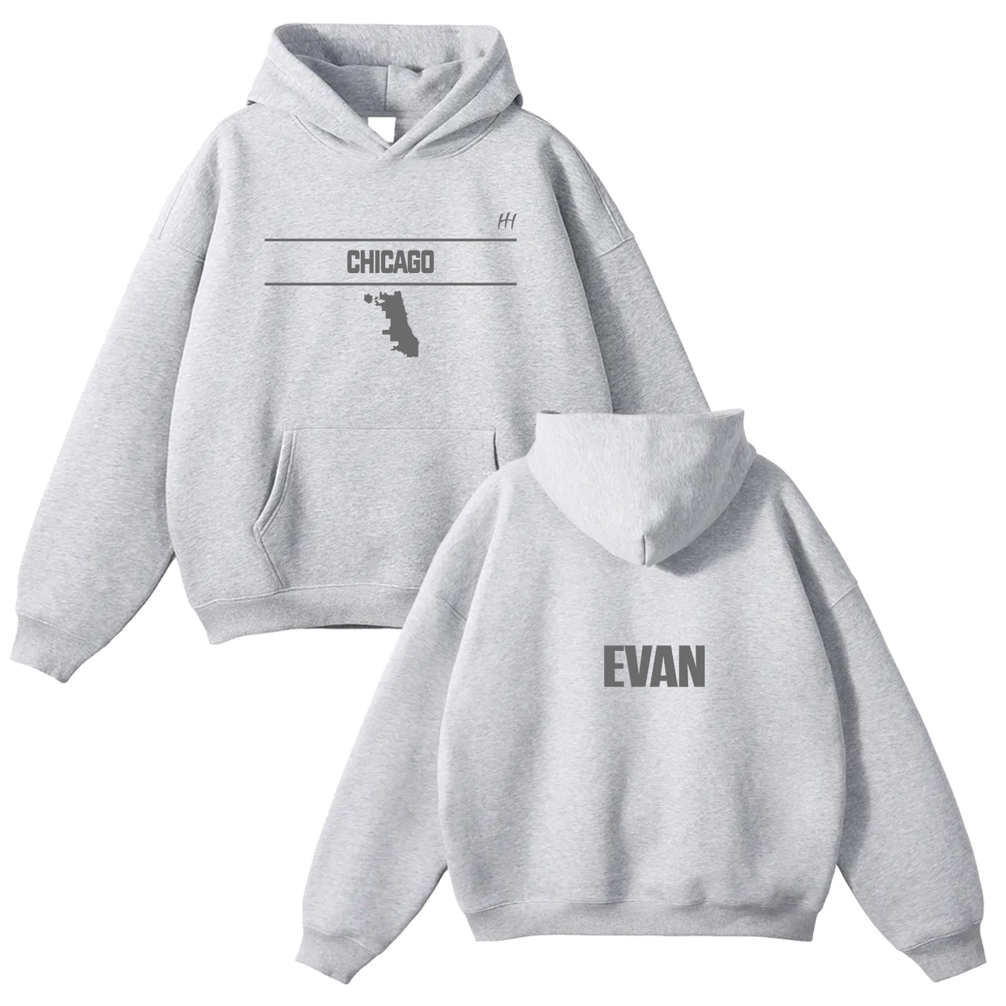 Evan Alphonse Oversize Fleeced Hoodie