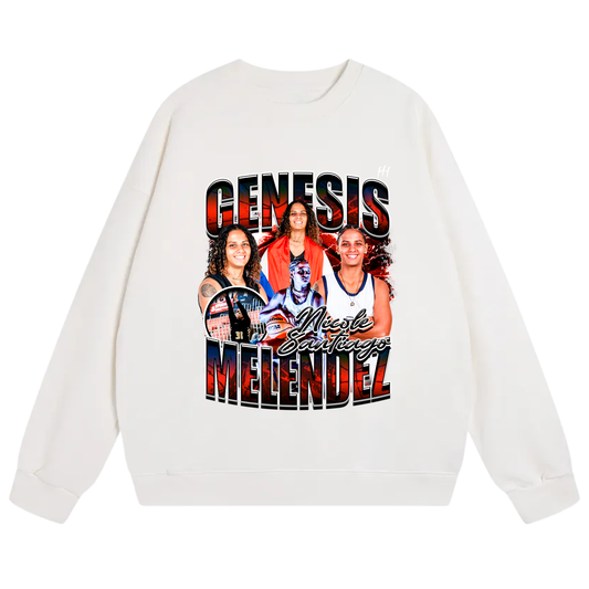 Genesis Nicole Santiago Melendez Heavyweight Crewneck Sweatshirt
