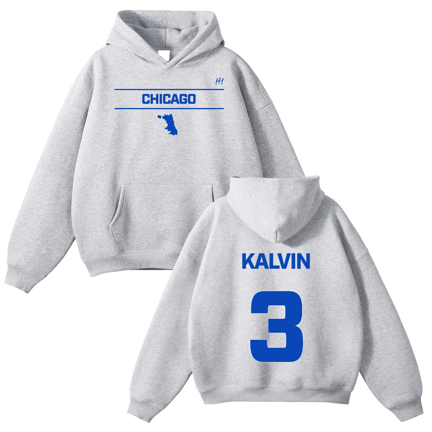 Kalvin Leonard Oversize Fleeced Hoodie