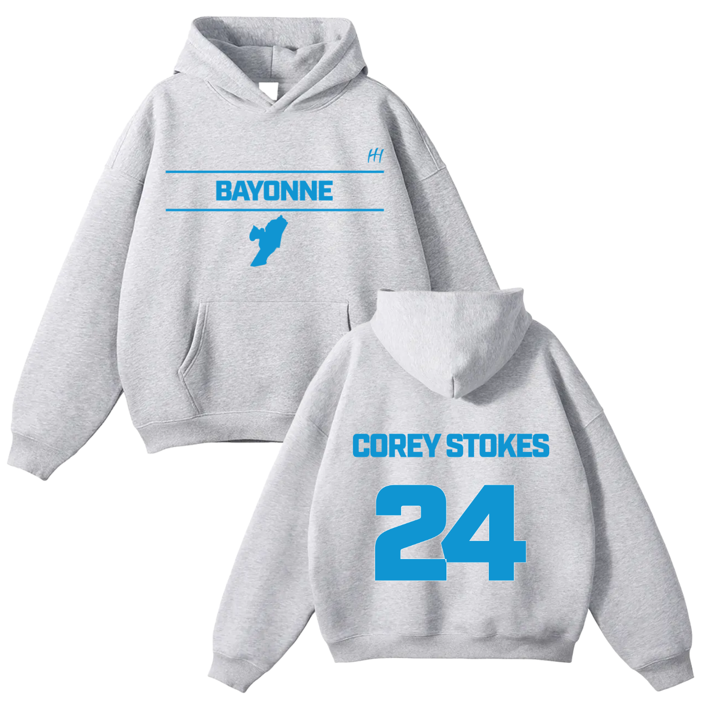 Corey Stokes Oversize Fleeced Hoodie