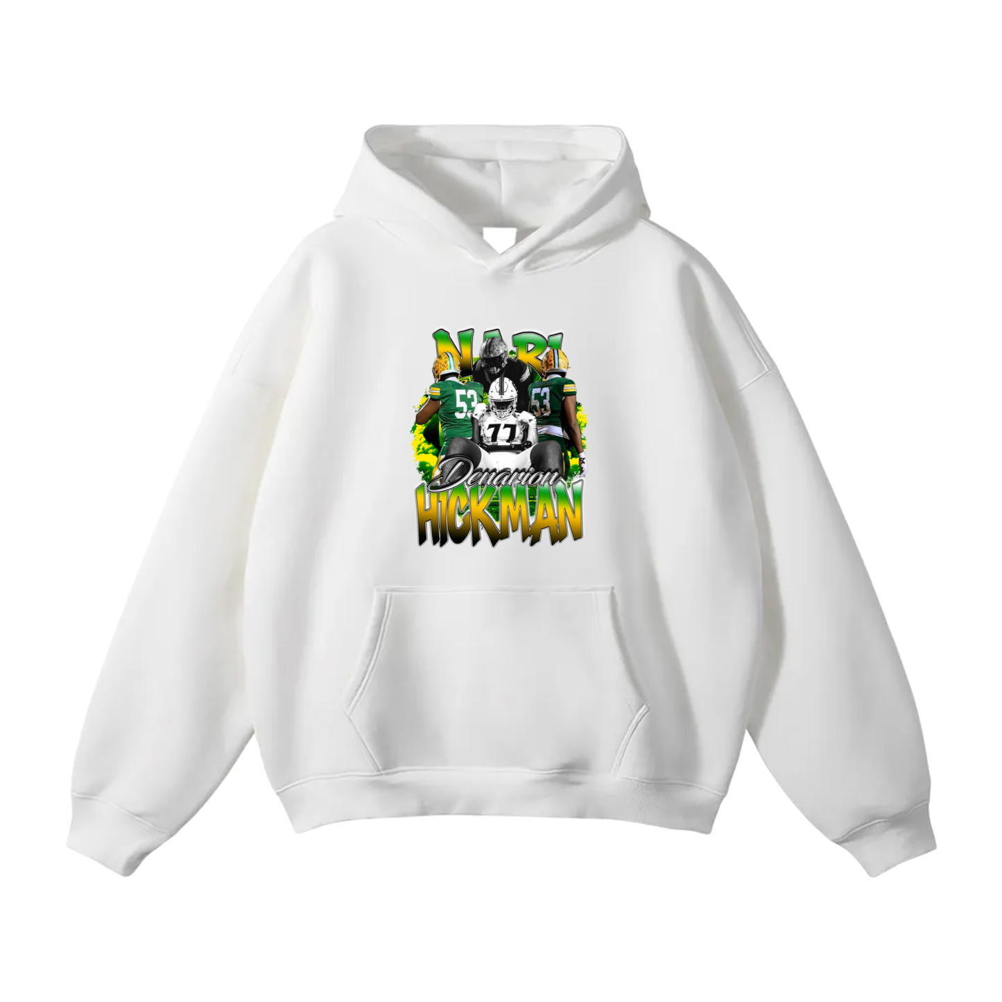 Denarion Hickman Oversize Fleeced Hoodie