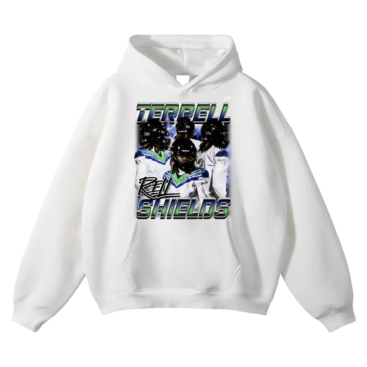 Terrell Shields Oversize Fleeced Hoodie