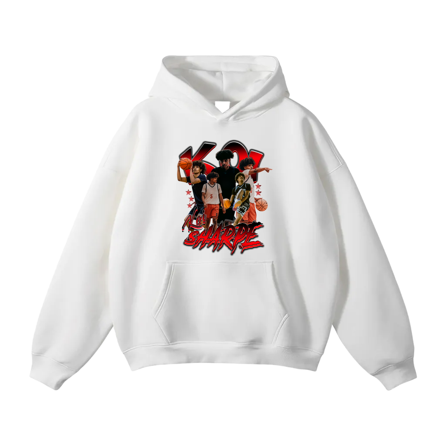 Koi Sharpe Oversize Fleeced Hoodie