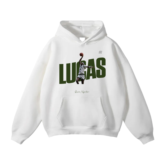 Lucas Ngombo Oversize Fleeced Hoodie