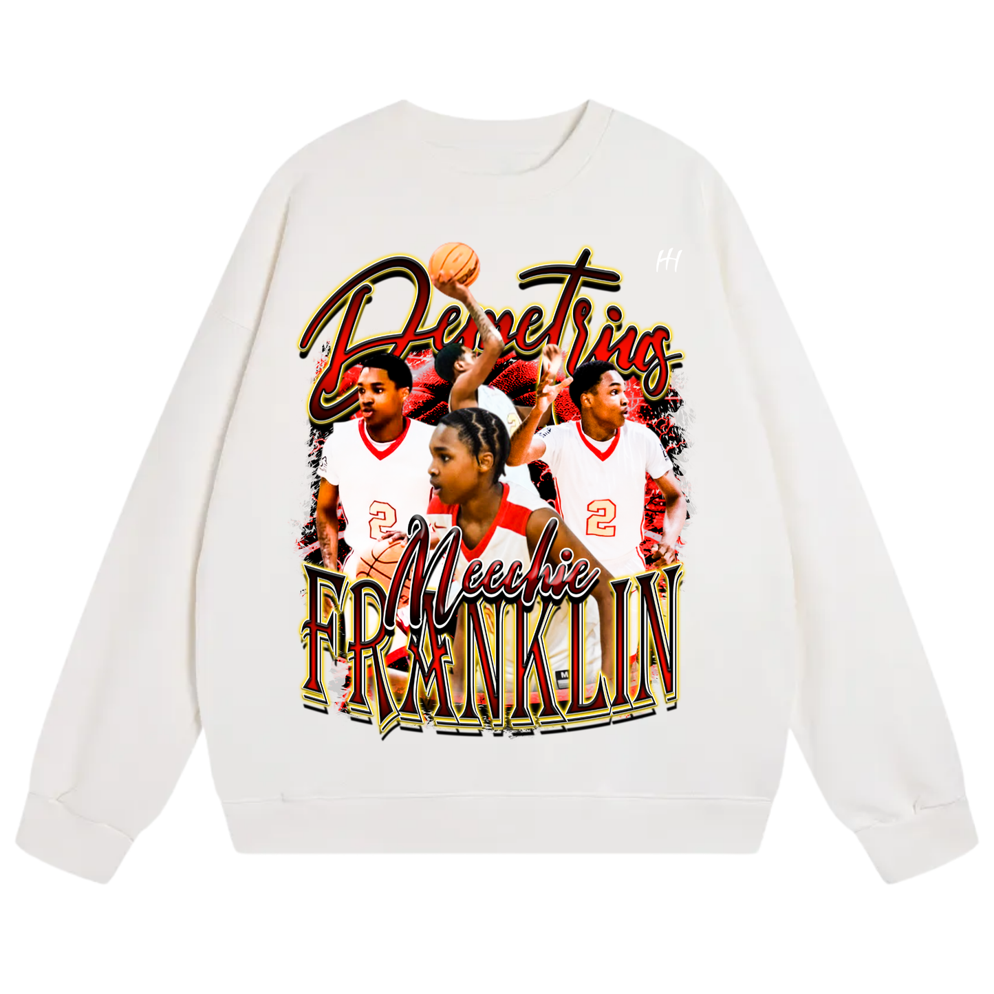 Demetrius franklin Heavyweight Crewneck Sweatshirt