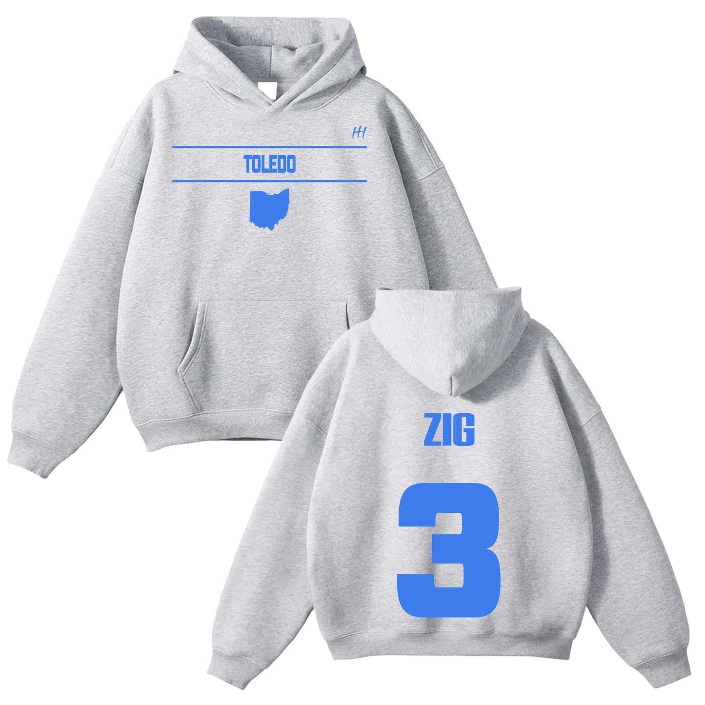 Zion King Oversize Fleeced Hoodie