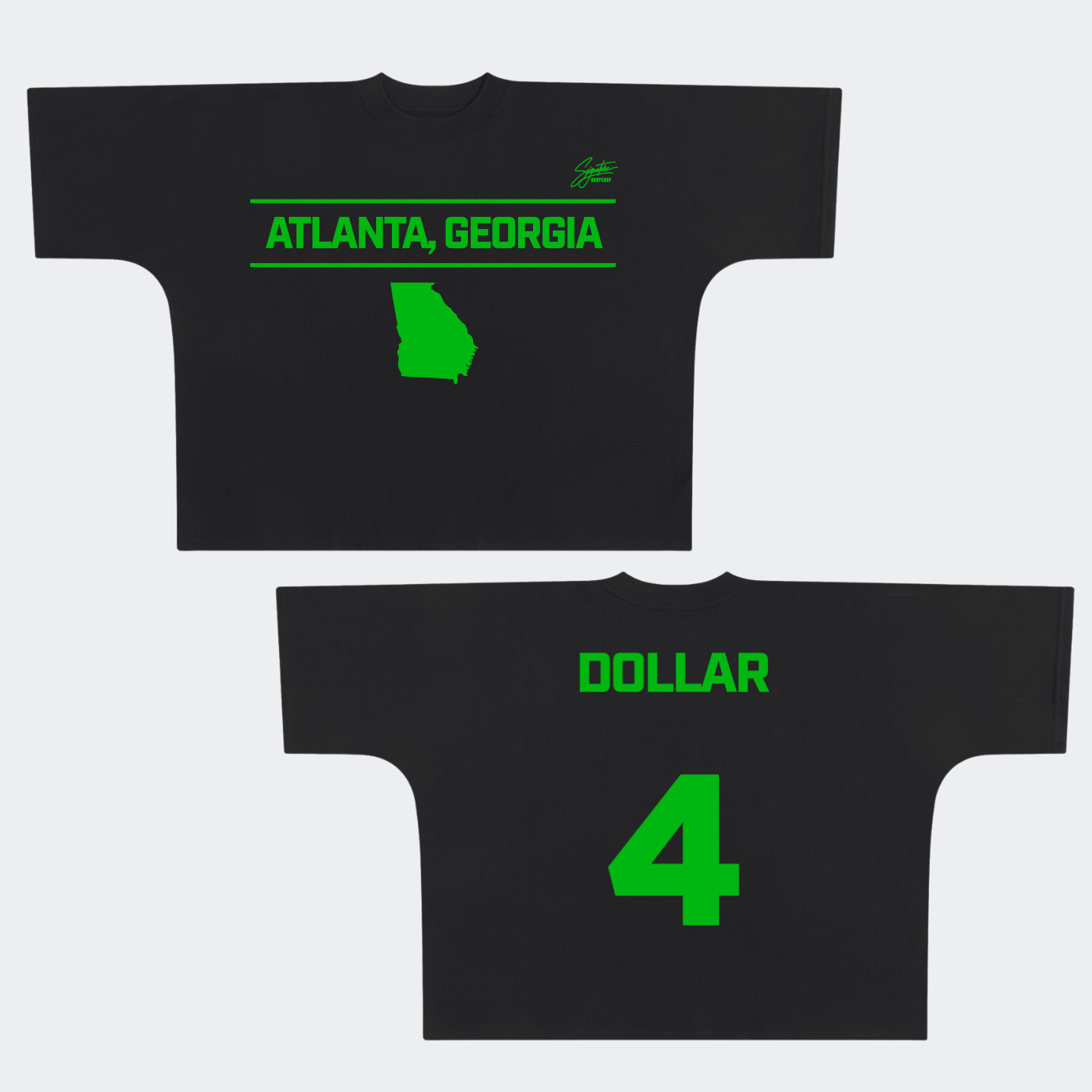 Jaylen Dollar Premium Drop Shoulder/Boxy Tee