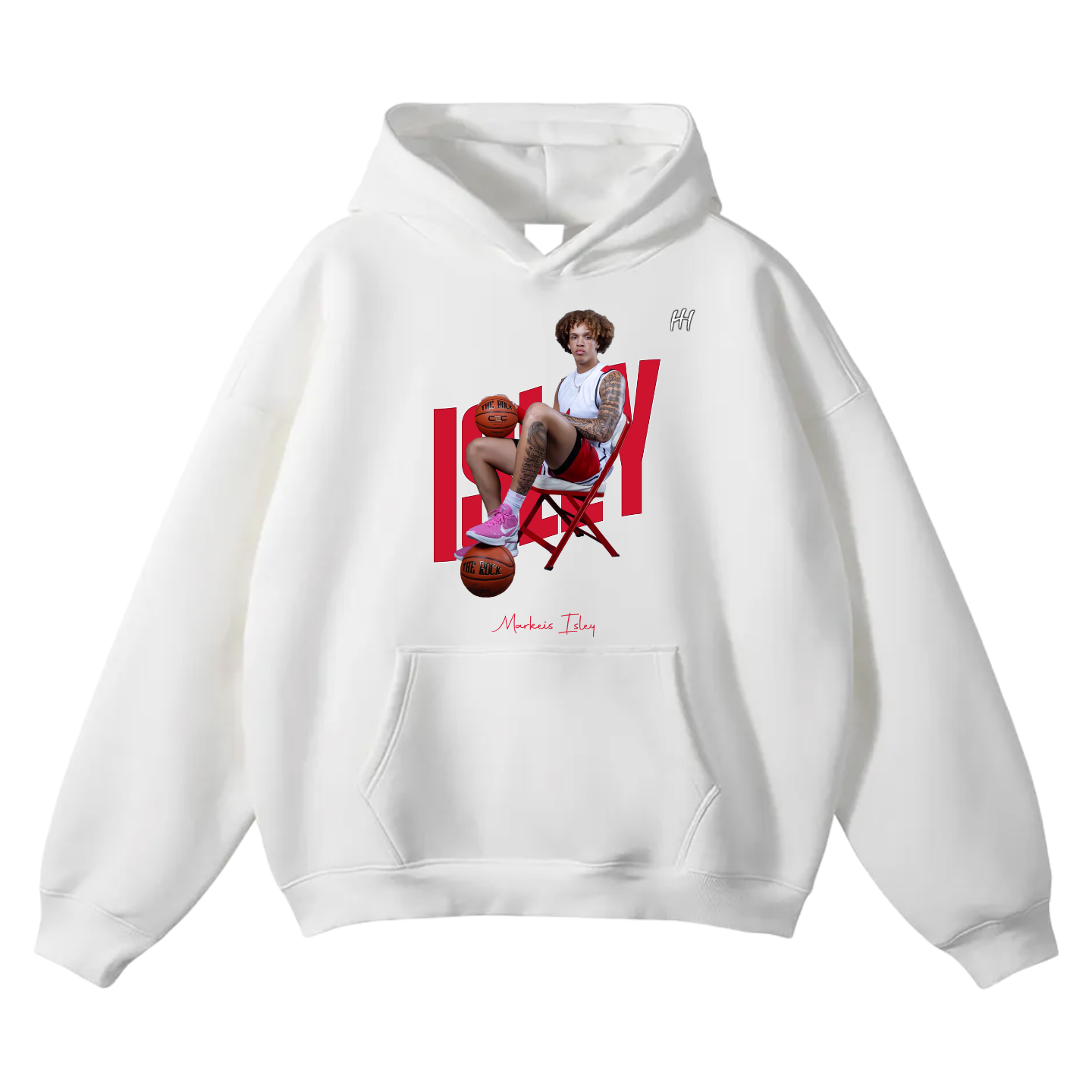 Markeis Isley Oversize Fleeced Hoodie