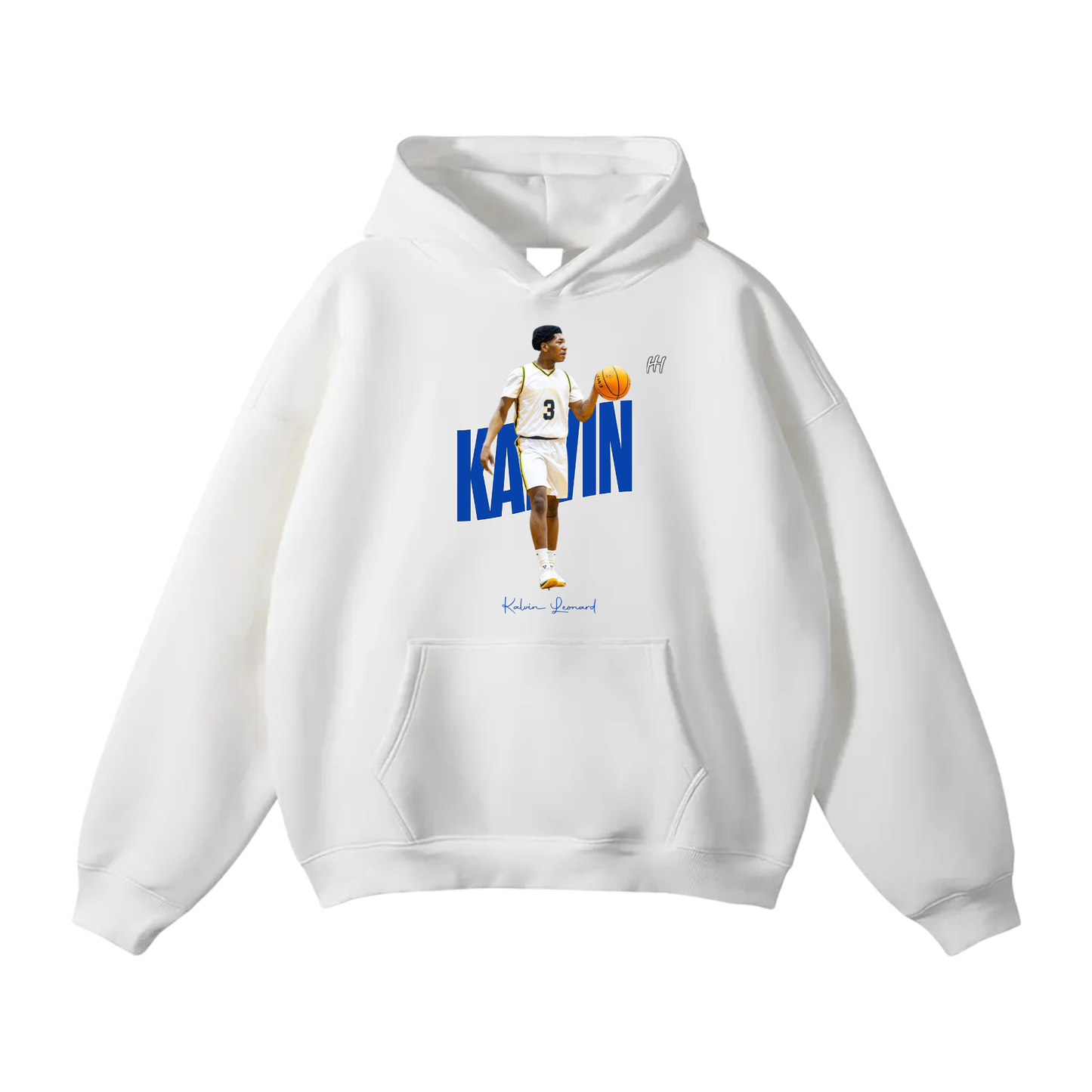 Kalvin Leonard Oversize Fleeced Hoodie