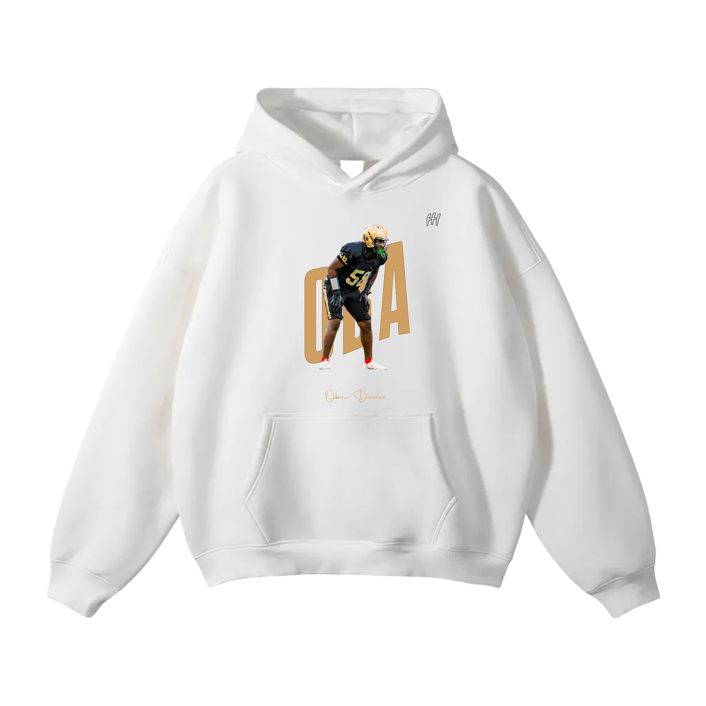 Oba Davies Oversize Fleeced Hoodie