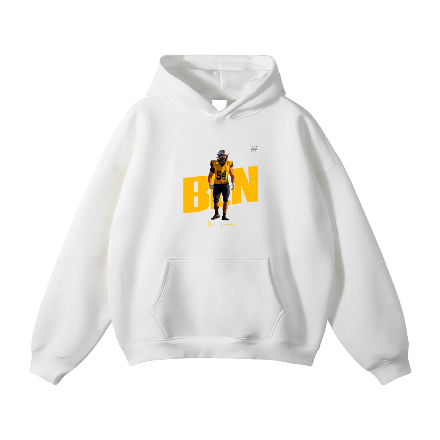 Ben Demmer Oversize Fleeced Hoodie