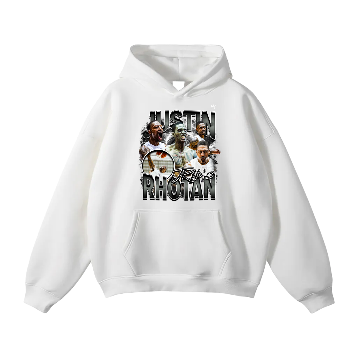 Justin Rhotan Oversize Fleeced Hoodie
