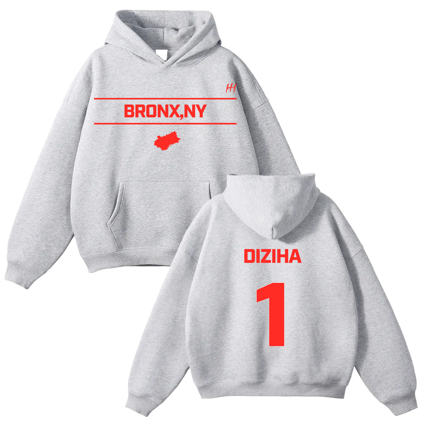 Diziha Ramirez Oversize Fleeced Hoodie