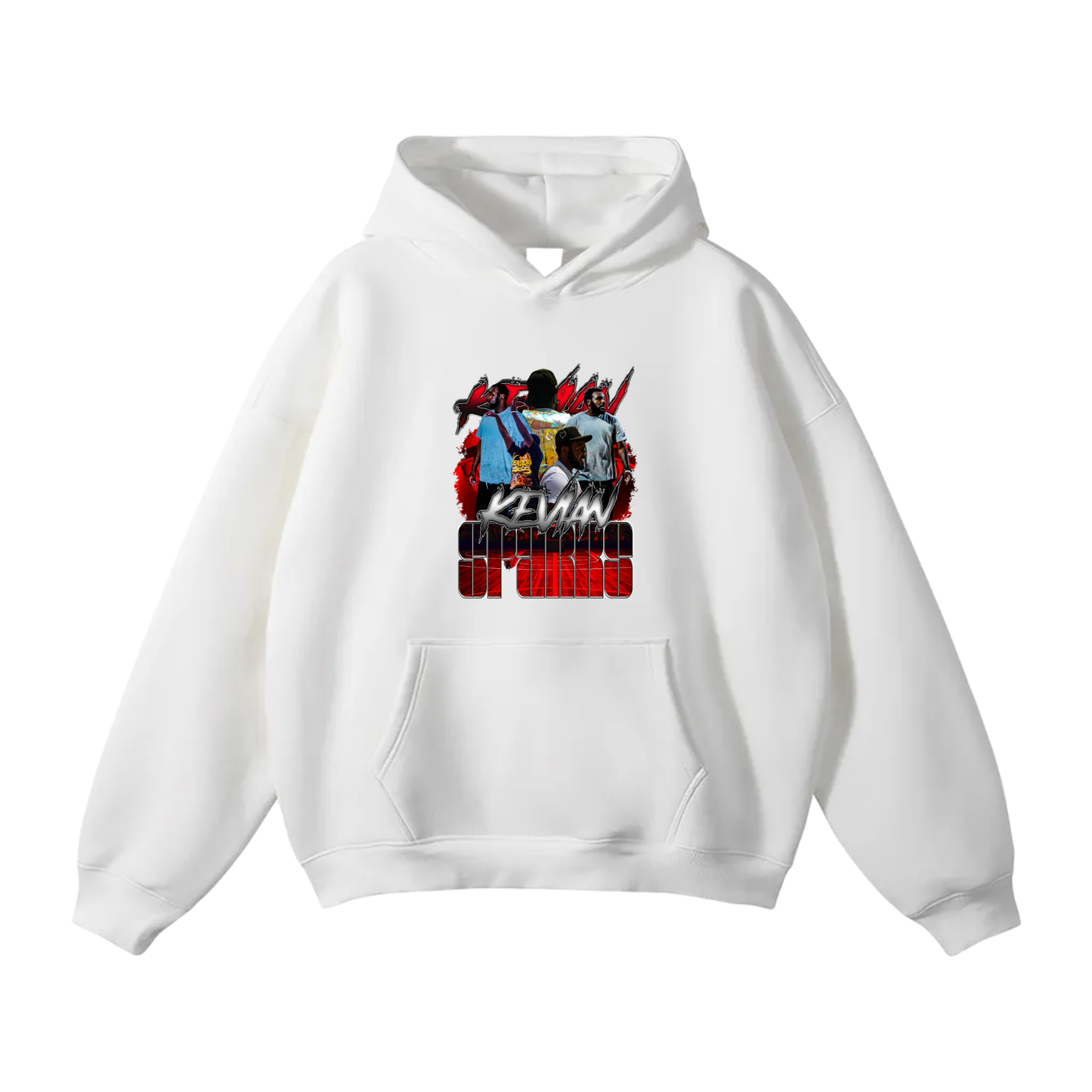 Kevian Sparks Oversize Fleeced Hoodie