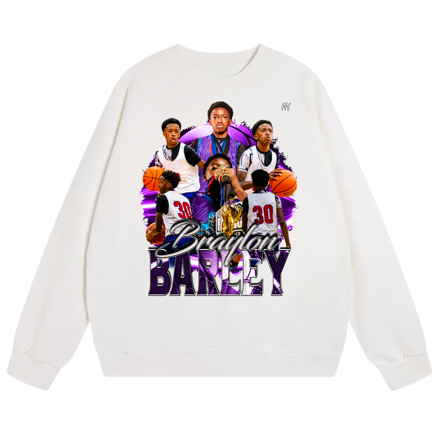 Braylon Barley Heavyweight Crewneck Sweatshirt