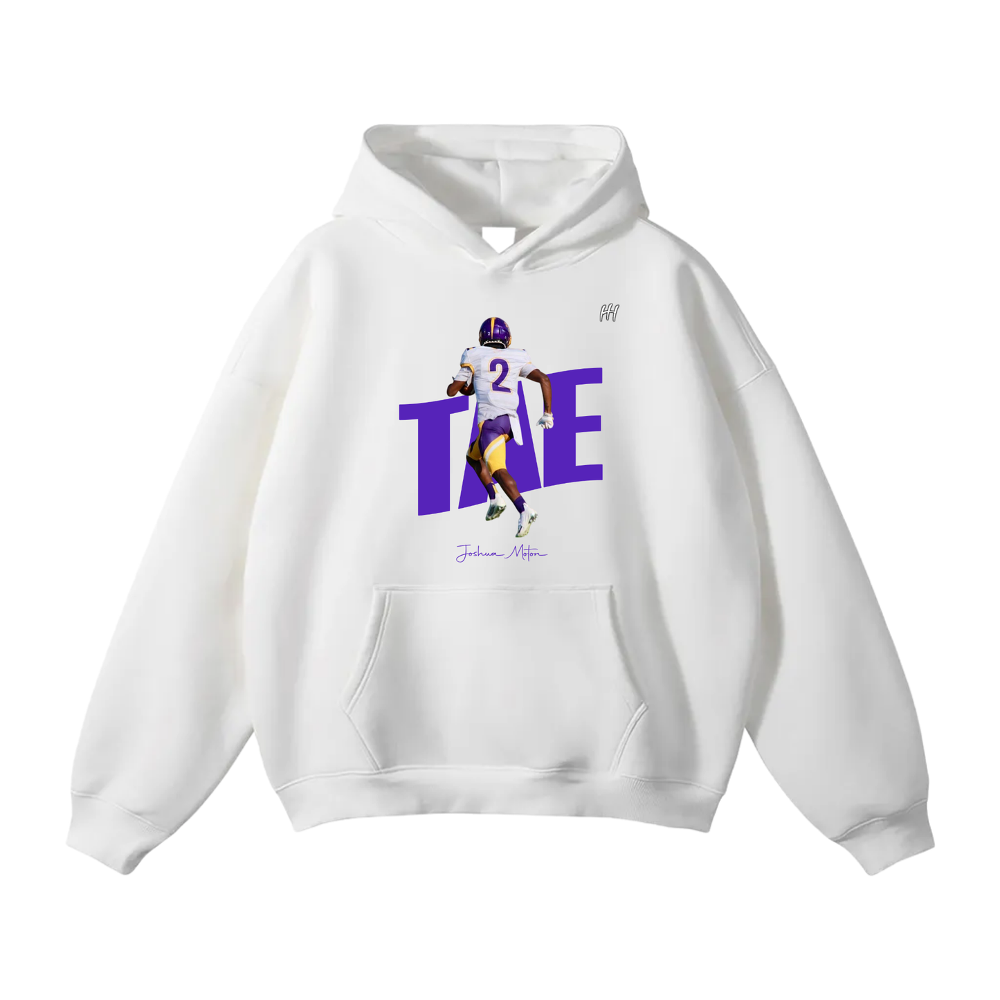 Joshua Moton Oversize Fleeced Hoodie