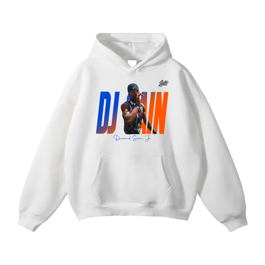 Durand Sain jr Oversize Fleeced Hoodie