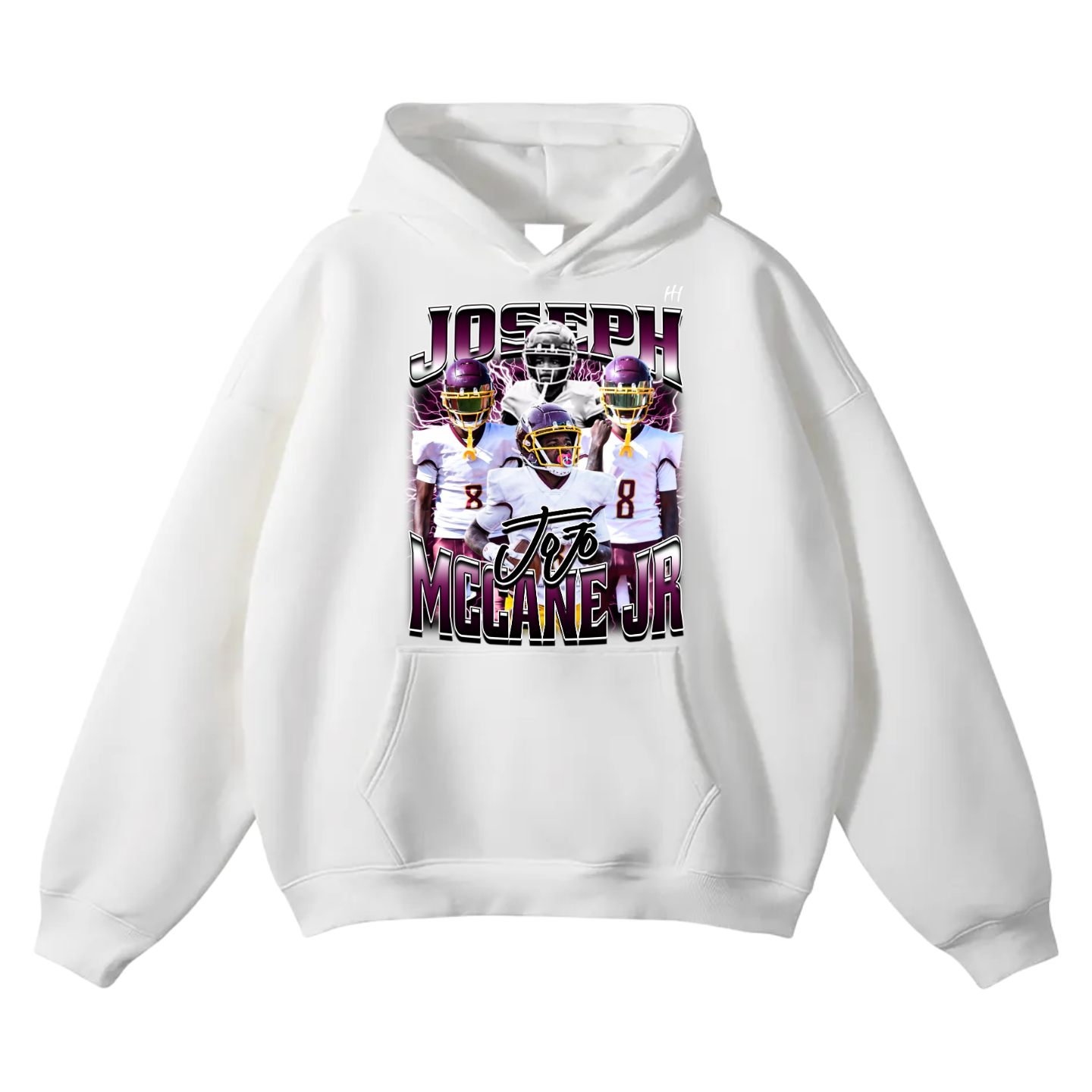 Joseph Mccane Jr Oversize Fleeced Hoodie