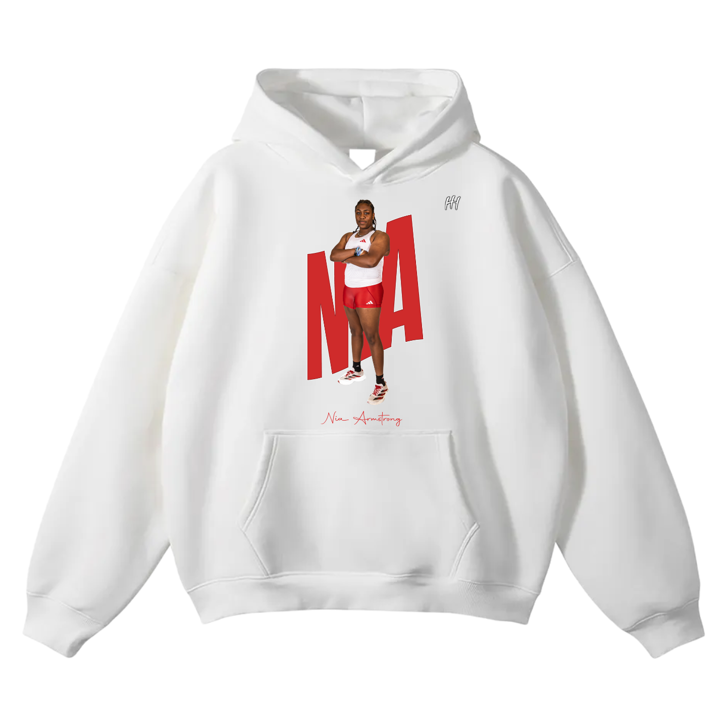 Nia Armstrong Oversize Fleeced Hoodie