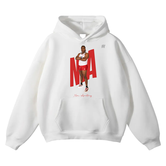 Nia Armstrong Oversize Fleeced Hoodie
