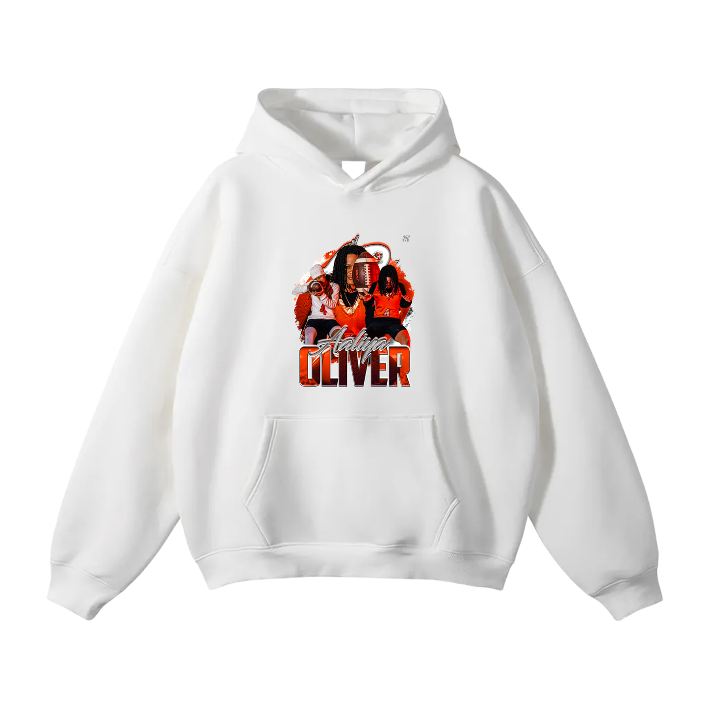 Aaliya Oliver Oversize Fleeced Hoodie