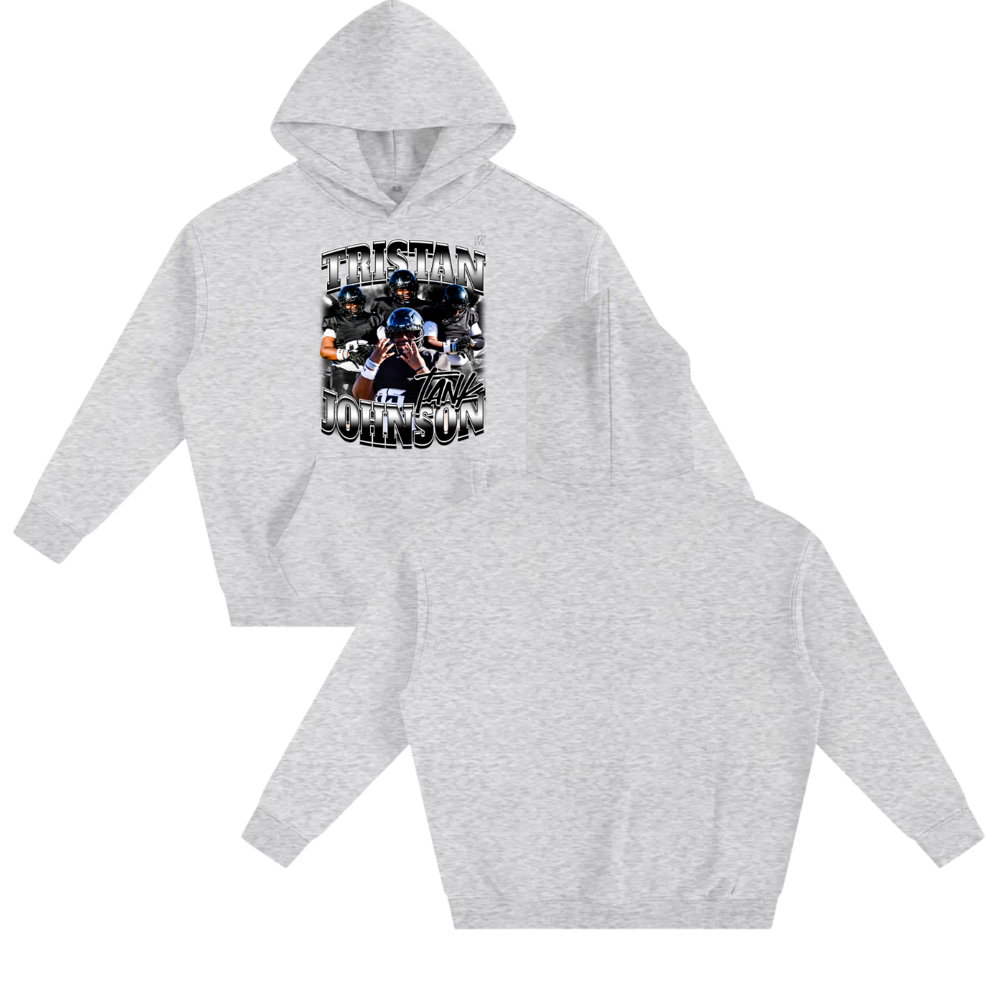 Tristan Johnson Oversize Fleeced Hoodie