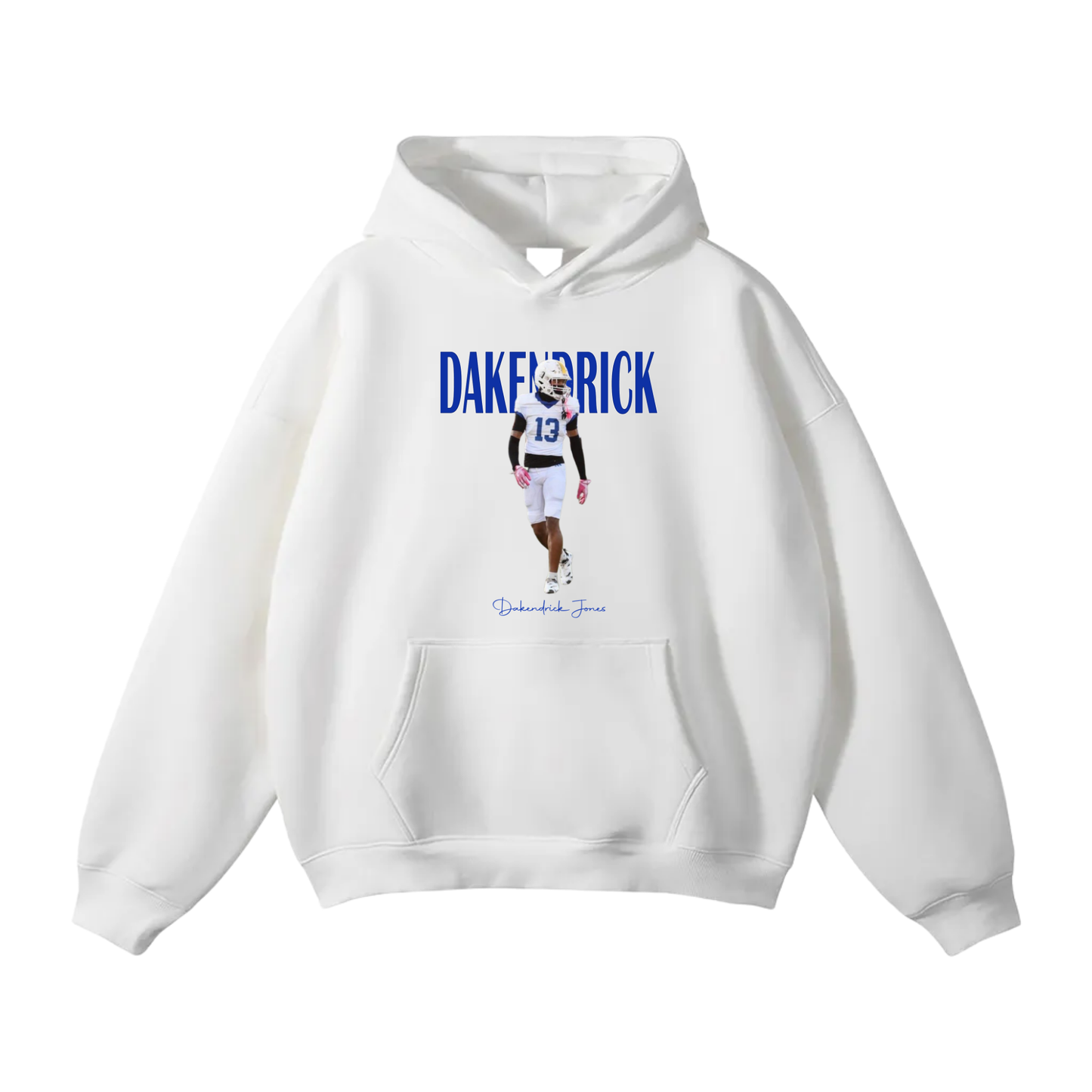 Dakendrick Jones Oversize Fleeced Hoodie