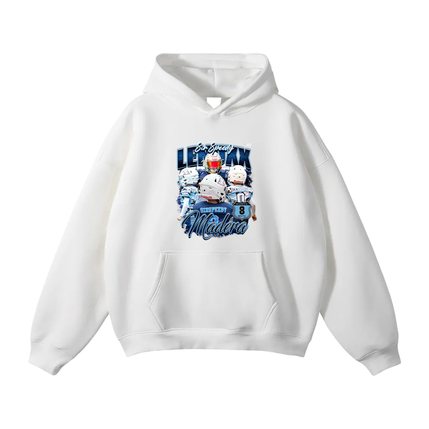 Lenuxx Madera Oversize Fleeced Hoodie