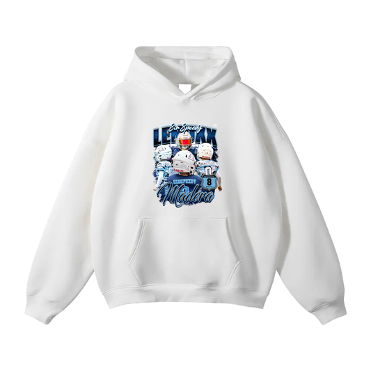 Lenuxx Madera Oversize Fleeced Hoodie