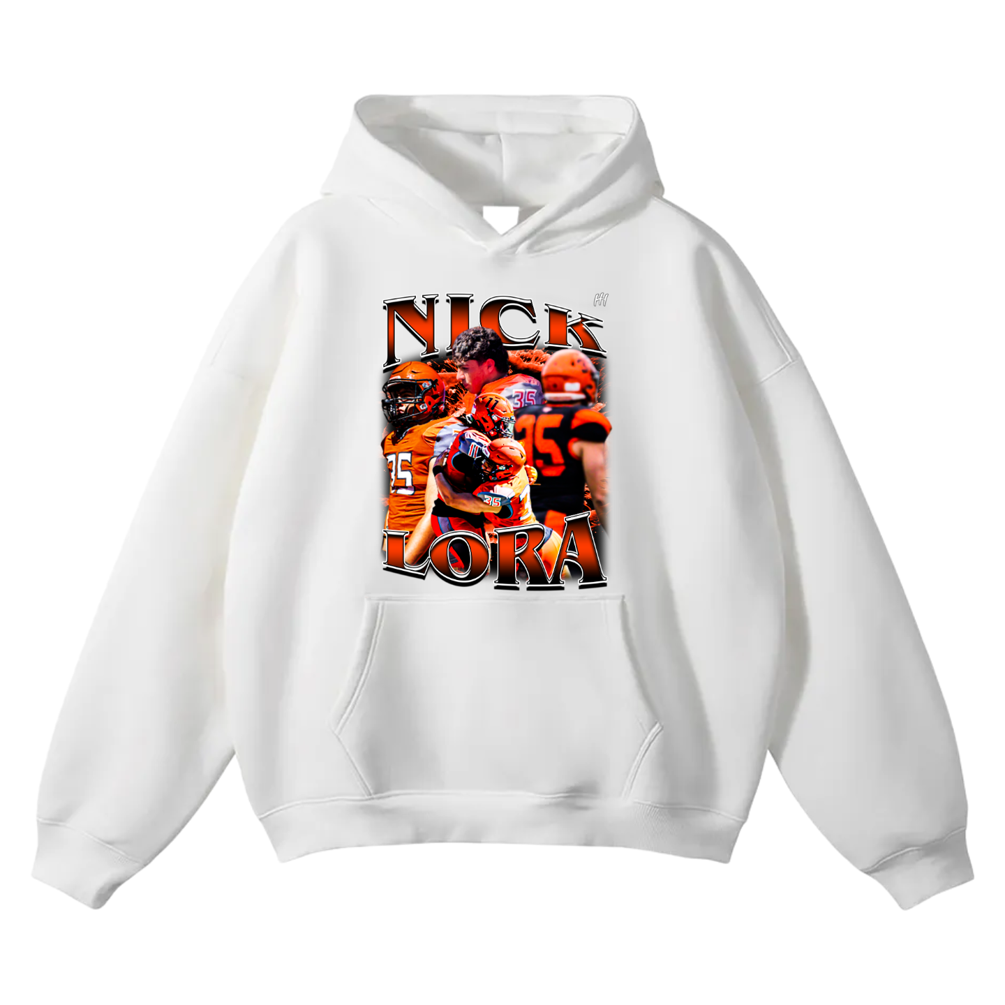 Nick Lora Oversize Fleeced Hoodie