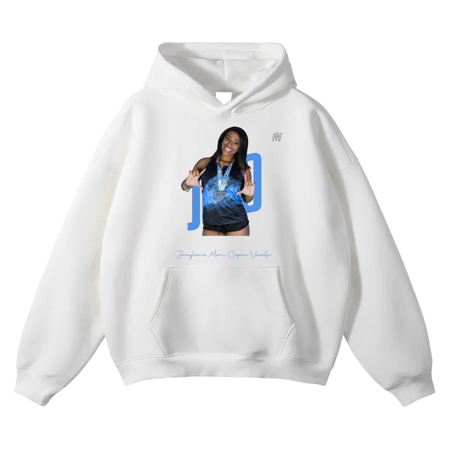 Jomylianis Oversize Fleeced Hoodie