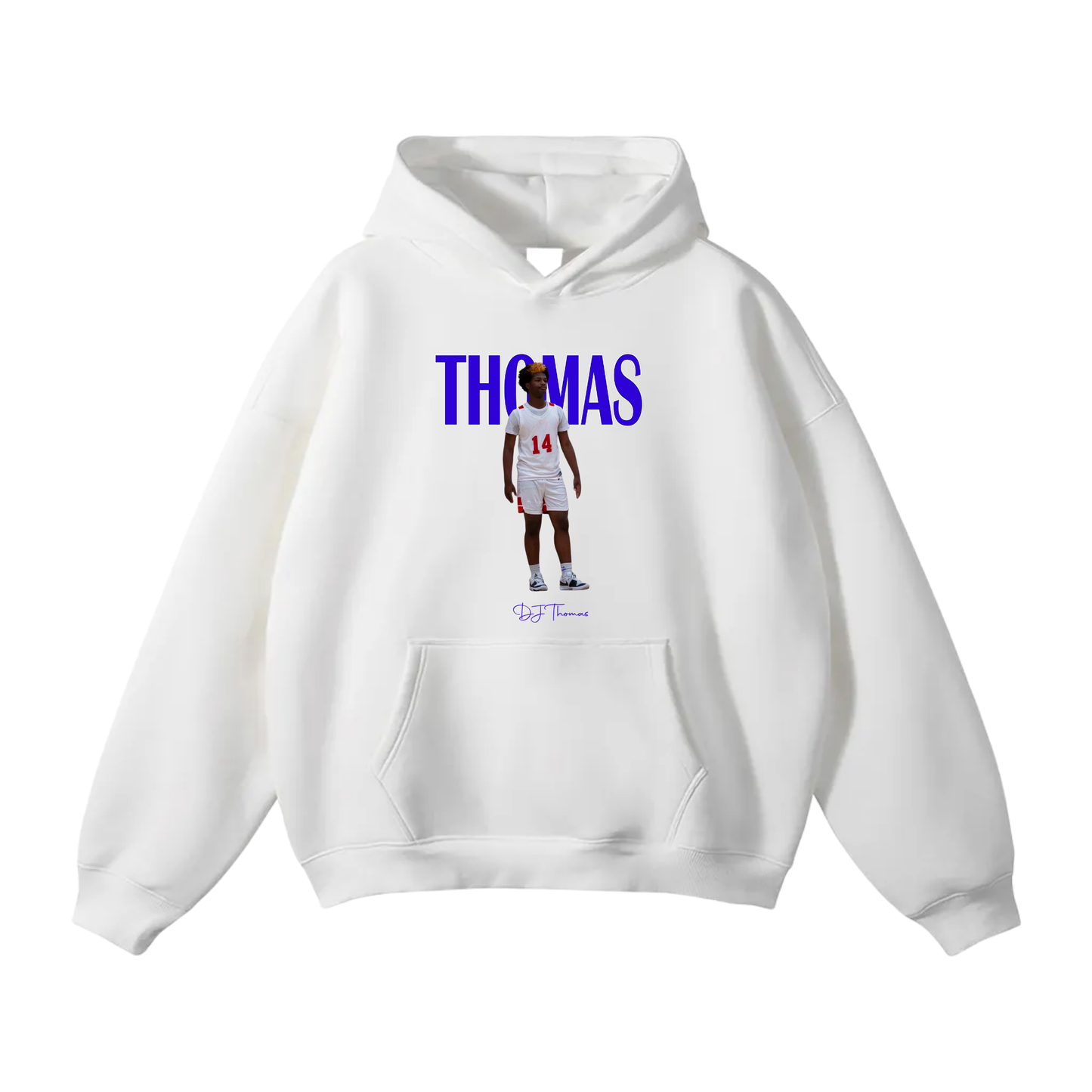 DJ Thomas Oversize Fleeced Hoodie