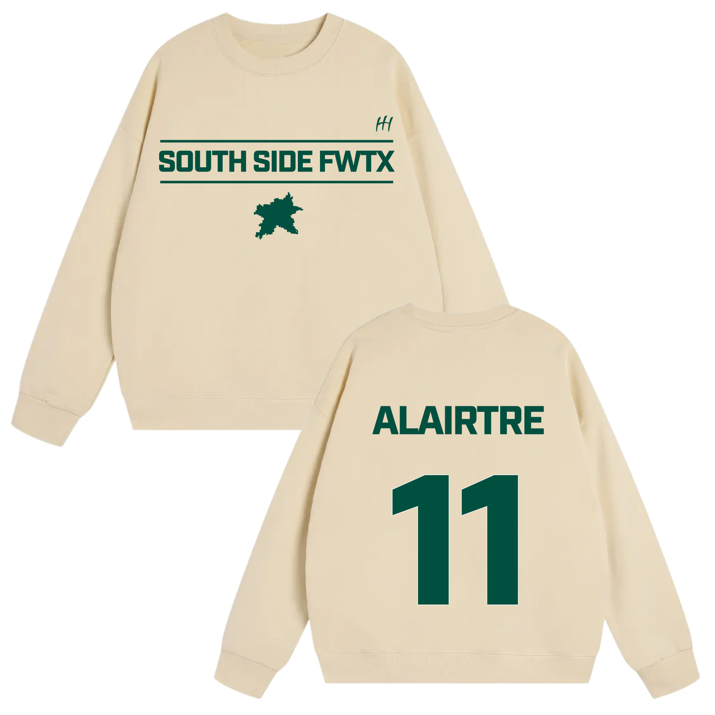 Alairtre Mcqueen Heavyweight Crewneck Sweatshirt